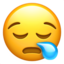 sleepy-sleepy face